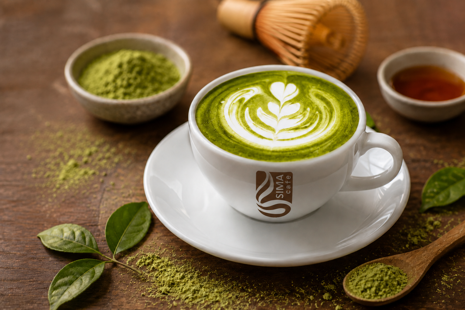 Matcha Latte SIMA Cafe